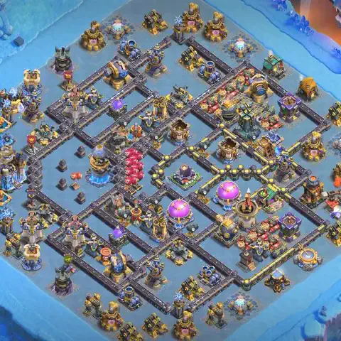 TH18 farming loot base layout #007