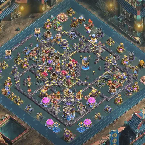 TH18 farming loot base layout #020