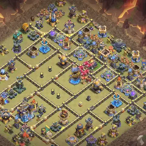 TH18 farming loot base layout #021