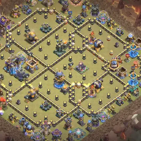 TH18 farming loot base layout #024