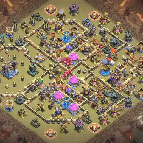 TH18 farming loot base layout #032