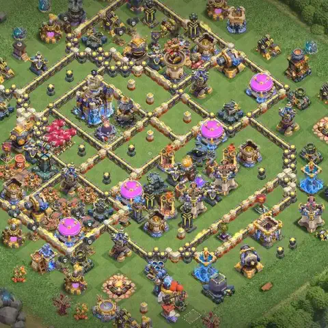 TH18 farming loot base layout #033