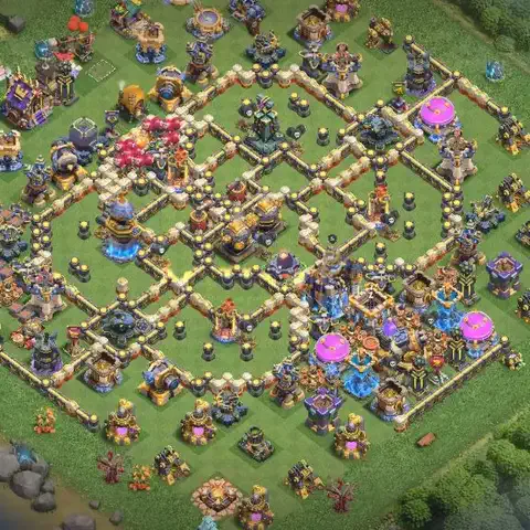 TH18 farming loot base layout #035