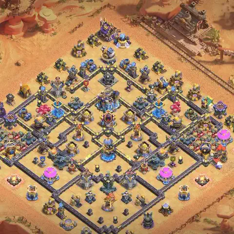 TH18 farming loot base layout #036
