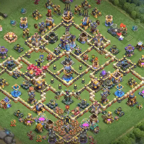 TH18 farming loot base layout #044