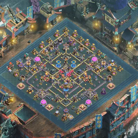 TH18 farming loot base layout #050