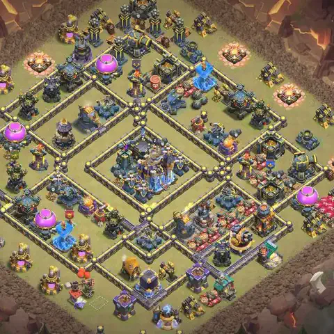 TH18 farming loot base layout #092
