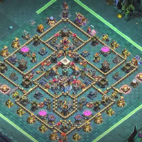 TH18 farming loot base layout #113