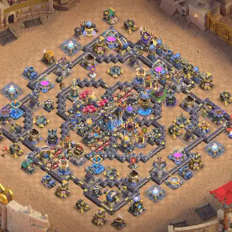 TH18 anti hydra cwl war base layout #001